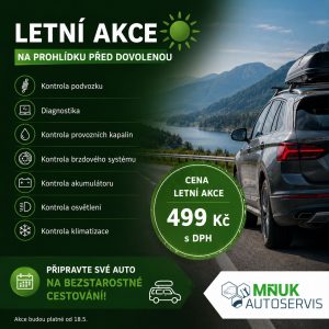 Letní servisní akce 2026
